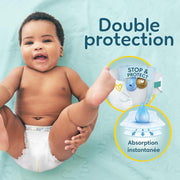 Pampers Premium Protection Taille 1, x112 Couches