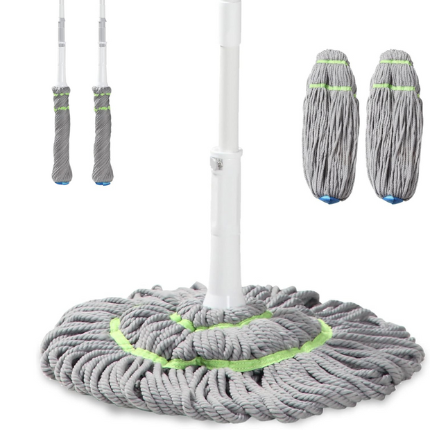 SmartSweep™ Twist Mop 2x1 2025 – Mocio Strizzatrice a 360° e Microfibra Ultra-Absorbente