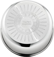 Tefal Ingenio Preference On L898S3 - Set di 3 casseruole, manico rimovibile, adatto al forno fino a 250 °C, senza manico, adatto per tutti i piani cottura, a induzione, in acciaio inox, 16/18/20 cm