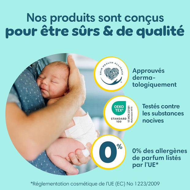 Pampers Premium Protection Taille 1, x112 Couches