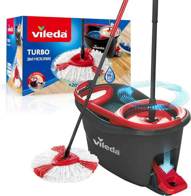 Vileda Lavapavimenti Con Sistema A Pedale + Manico