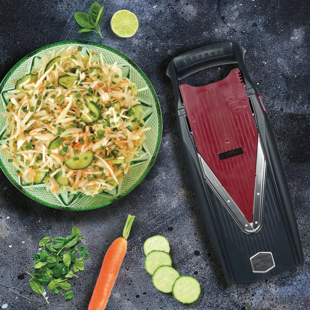 New Börner V5 PowerLine Vegetable Slicer Set - 4-Piece Essentials UK