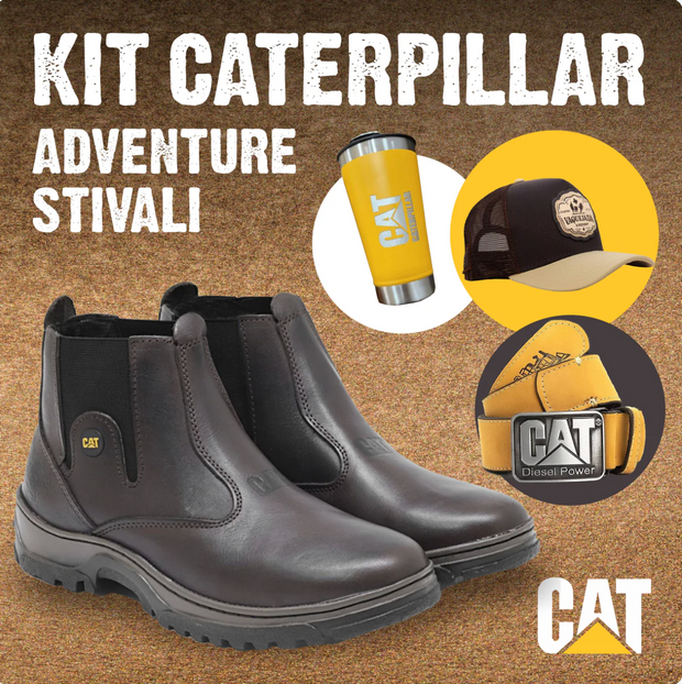NUOVO KIT STIVALI ADVENTURE CATERPILLAR