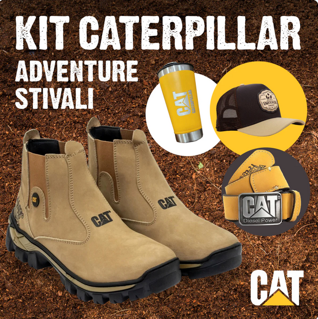NUOVO KIT STIVALI ADVENTURE CATERPILLAR