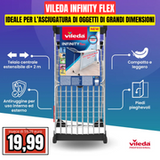 Vileda Infinity Flex XXL Stendibiancheria 2025