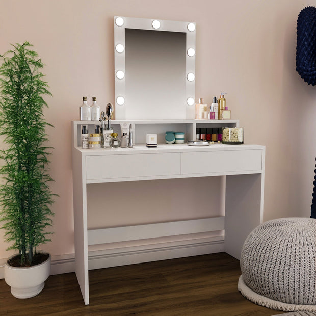 Tavolo da Trucco LED 9 Luci