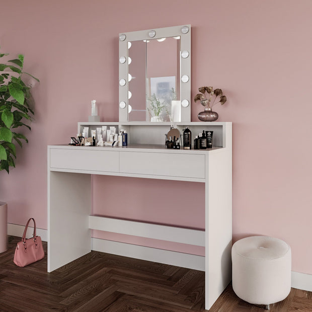 Tavolo da Trucco LED 9 Luci